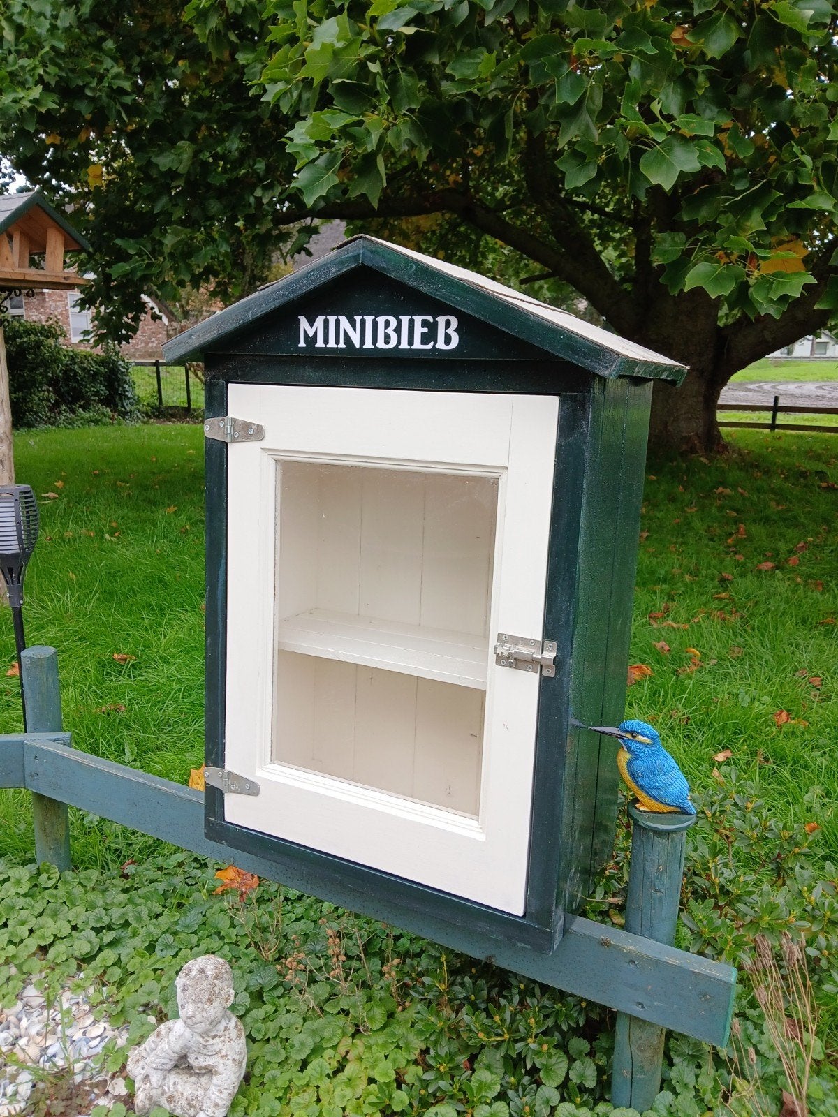 Te koop minibieb, Tuin en Terras, Ophalen of Verzenden, Hout, Overige typen