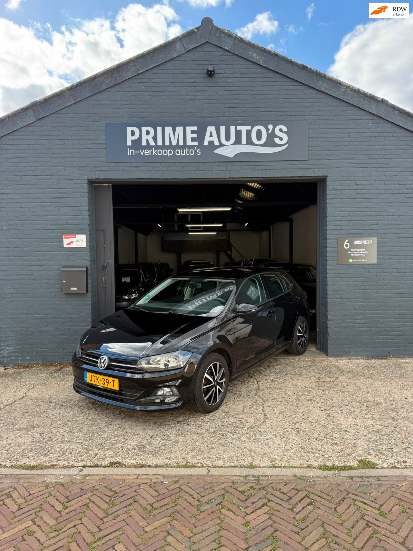 Volkswagen POLO 1.0 TSI Stoelverw | Parkeersensoren 2018, Auto's, Voorwielaandrijving, Stof, Gebruikt, Bedrijf