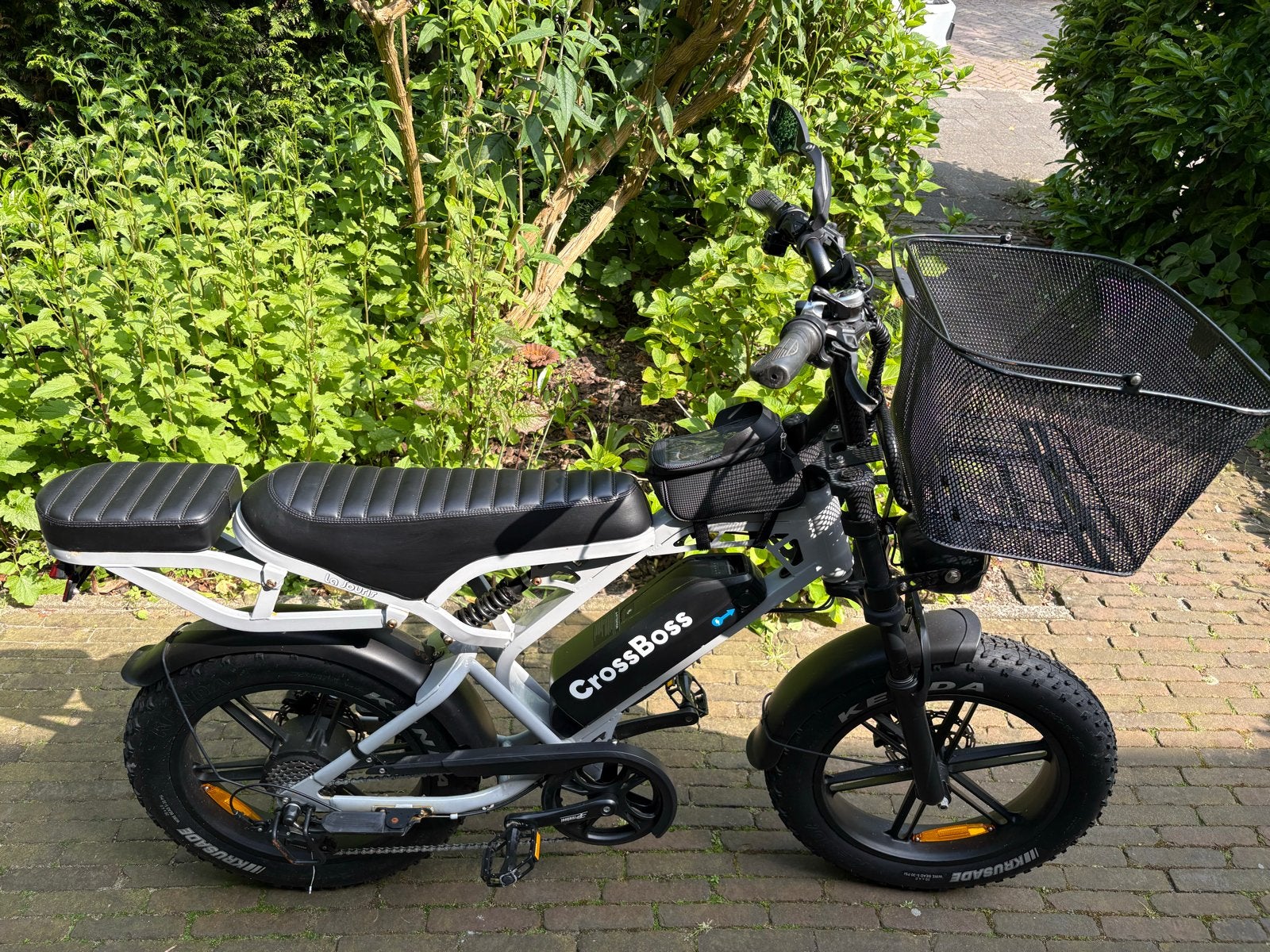 CrossBoss V20 Pro Special Edition - Matte Nardo Grey, Ophalen of Verzenden, Zo goed als nieuw, Overige merken