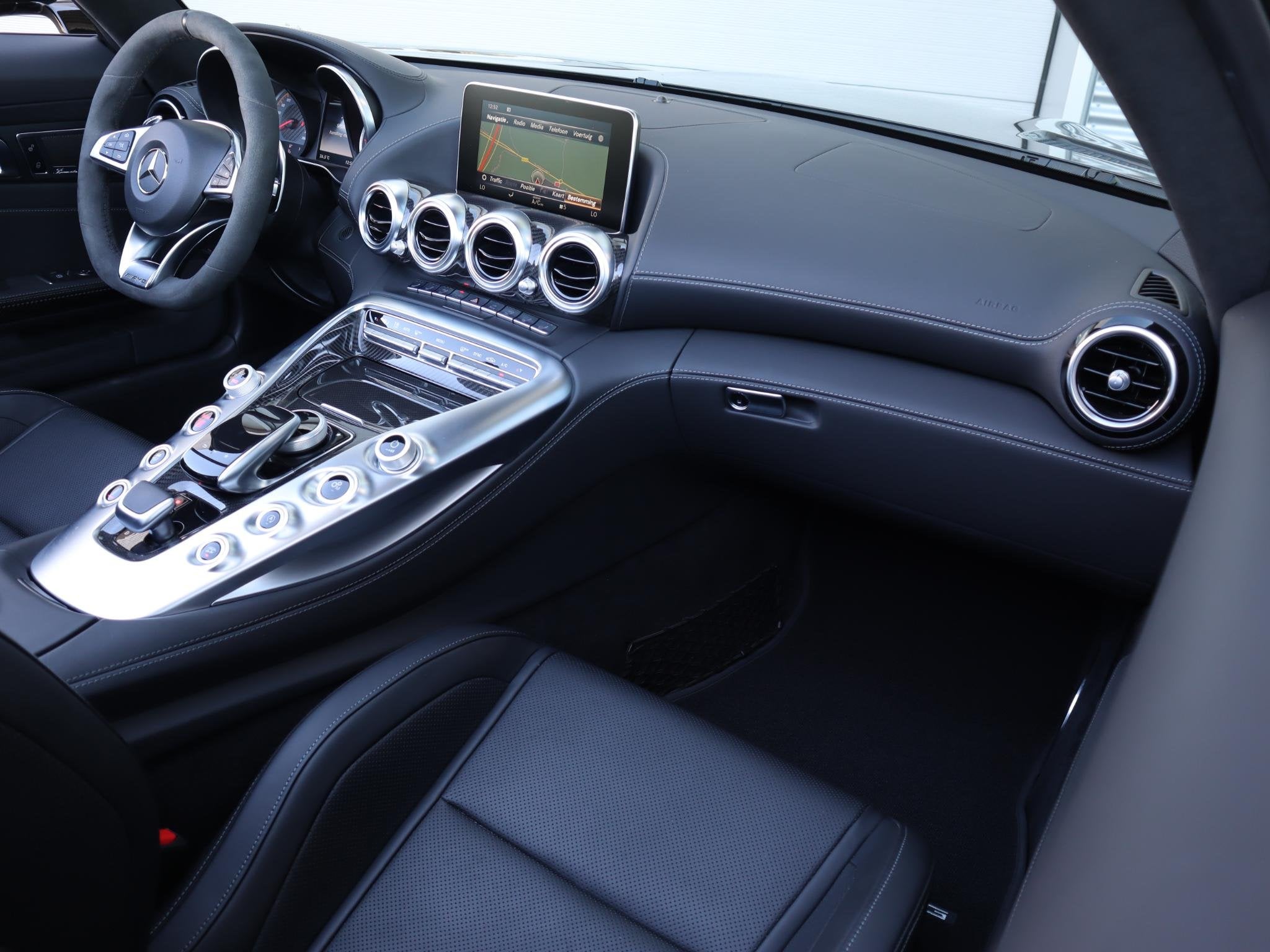 Mercedes-Benz AMG GT Roadster 4.0 C, Auto's, Achterwielaandrijving, Zwart, Bedrijf, 2 stoelen