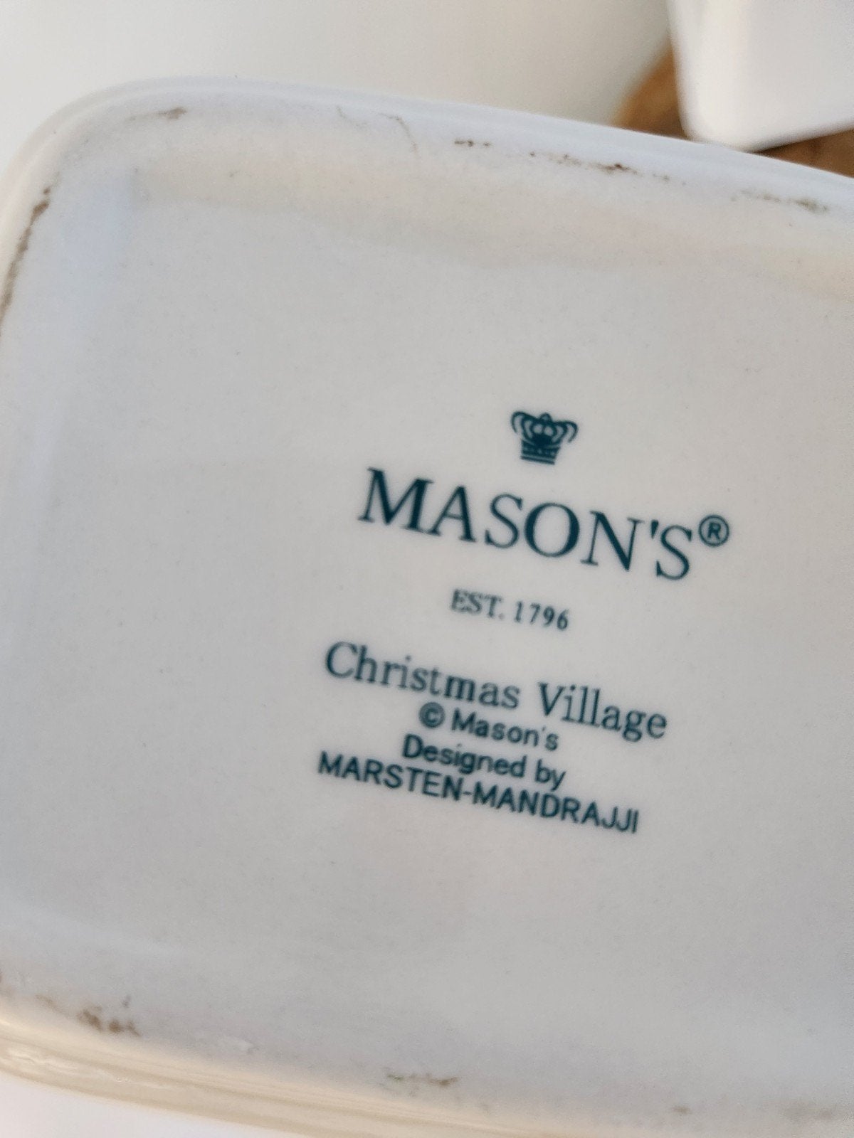 Maison village 1796 theepot Nieuw, Ophalen, Zo goed als nieuw, Overige vormen, Steen/keramiek