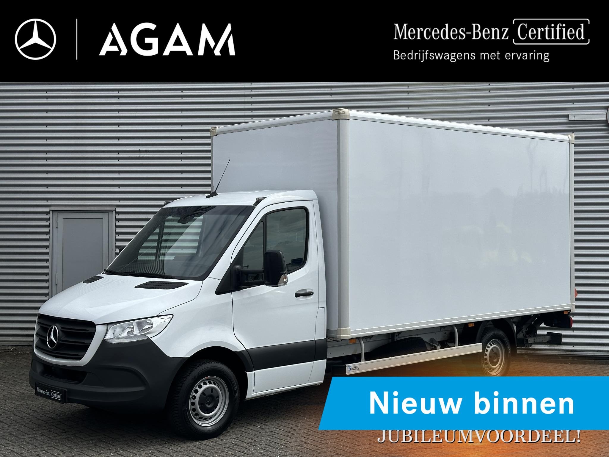 Mercedes-Benz Sprinter 317 CDI Bakwagen Laadklep Automaat Ai, Automaat, Gebruikt, Euro 6, 4 cilinders