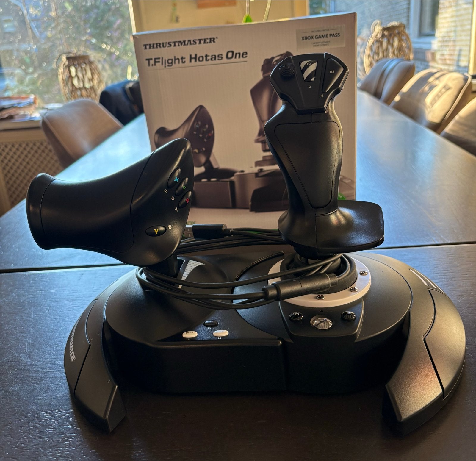 Thrustmaster T.Flight Hotas One Joystick voor Xbox/PC, Xbox, Ophalen of Verzenden, Zo goed als nieuw, Thrustmaster