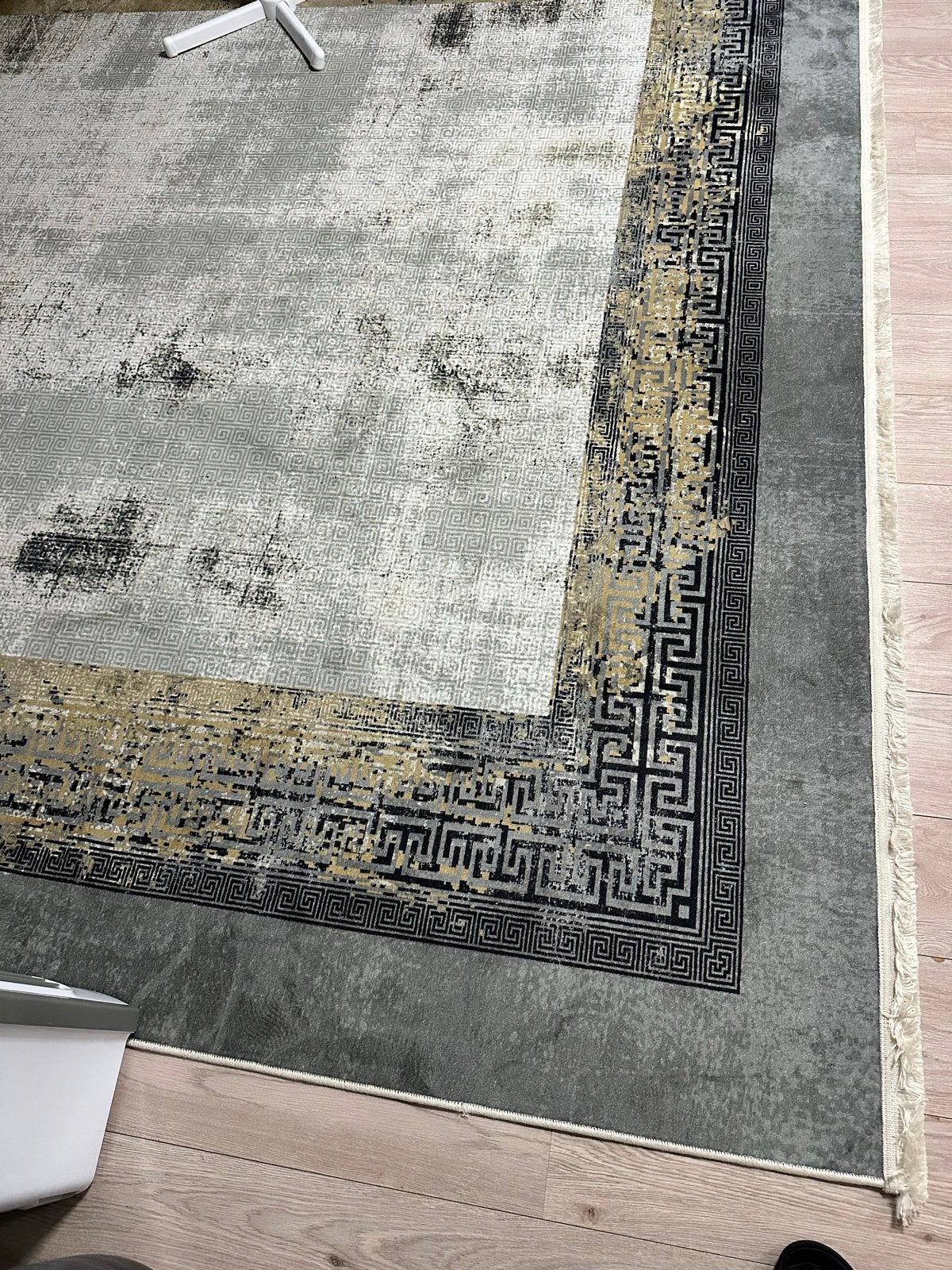 Set van 3 moderne tapijten: Groot, Klein en Middel, Ophalen, Gebruikt, 200 cm of meer, Grijs