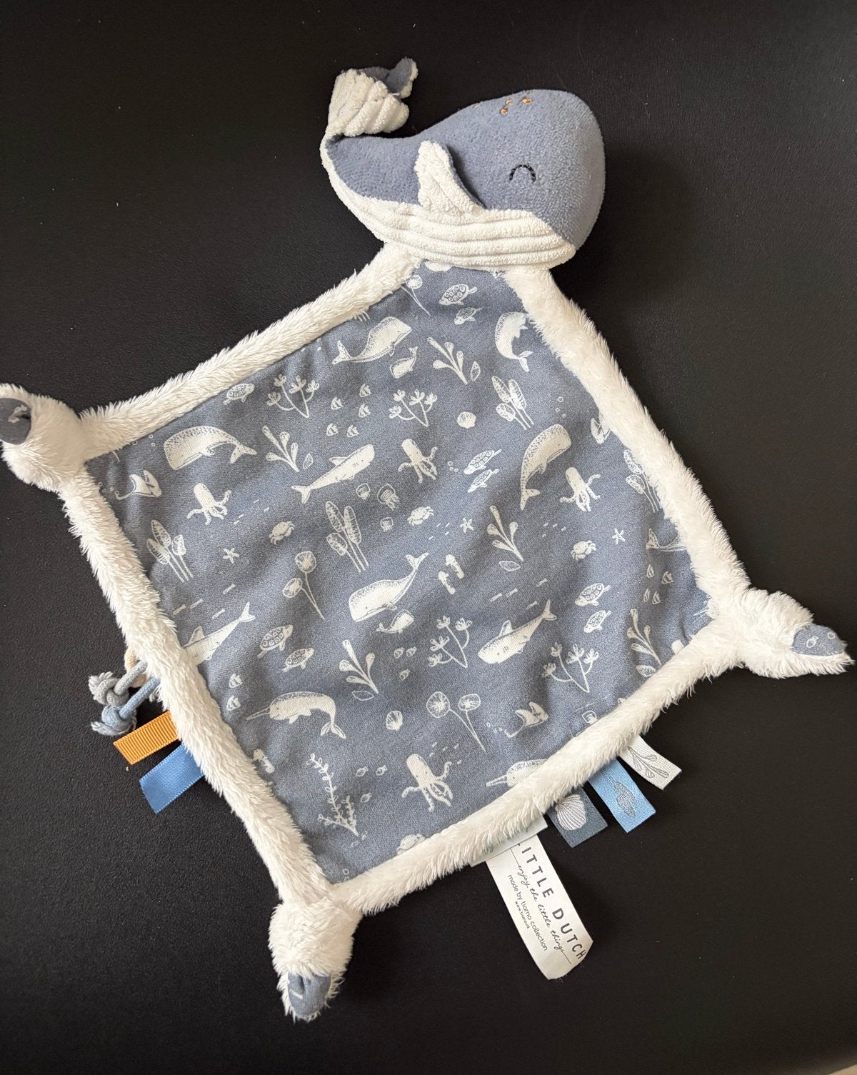 Little Dutch Walvis Knuffeldoekje, Ophalen of Verzenden, Zo goed als nieuw, Overige typen