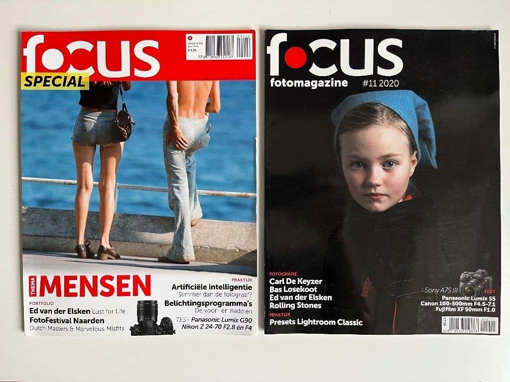 Focus - Ed van der Elsken, Ophalen of Verzenden, Zo goed als nieuw, Fotografen