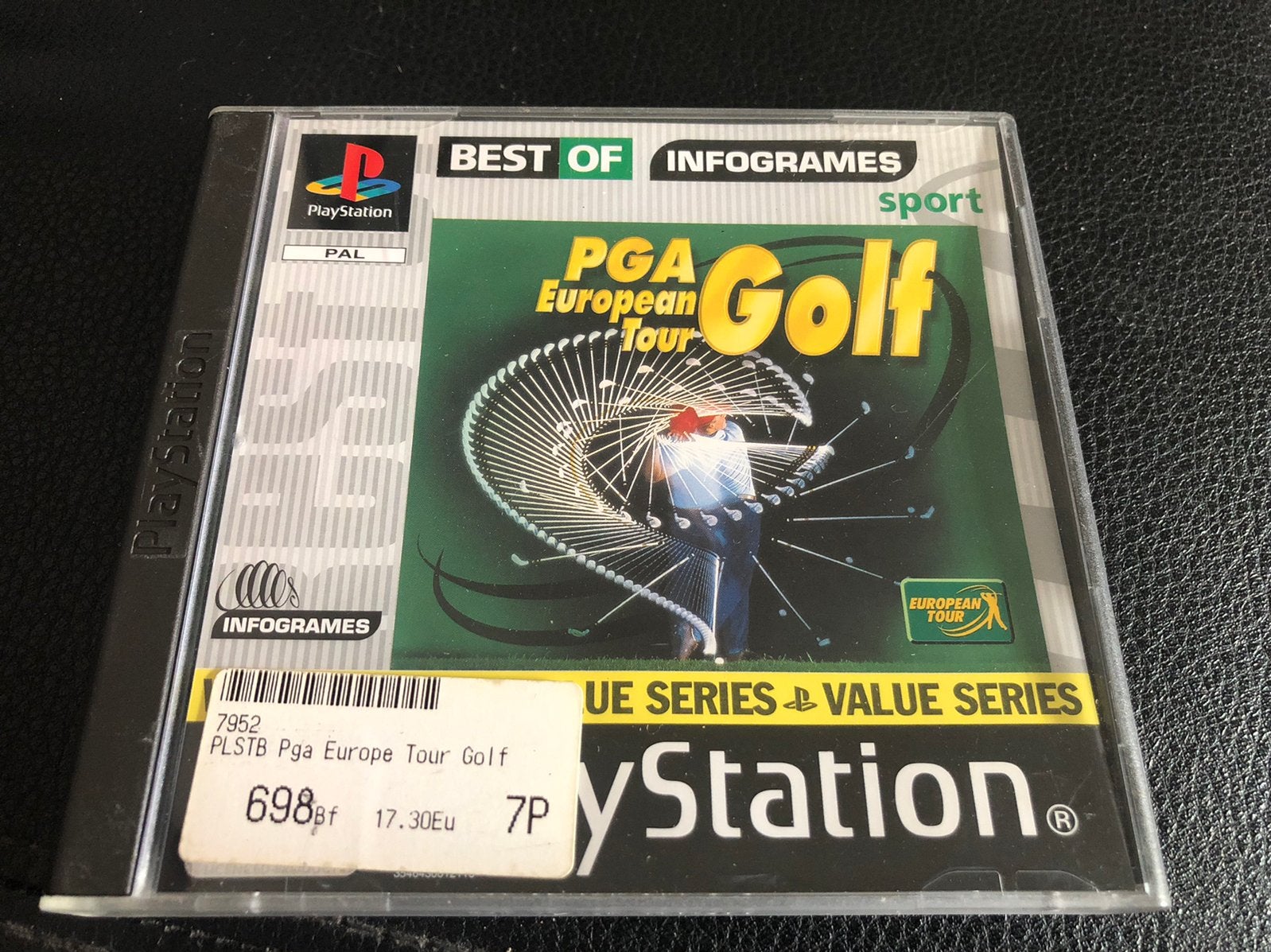 PS1, PGA European Tour Golf, Ophalen of Verzenden, Zo goed als nieuw, Sport, 3 spelers of meer