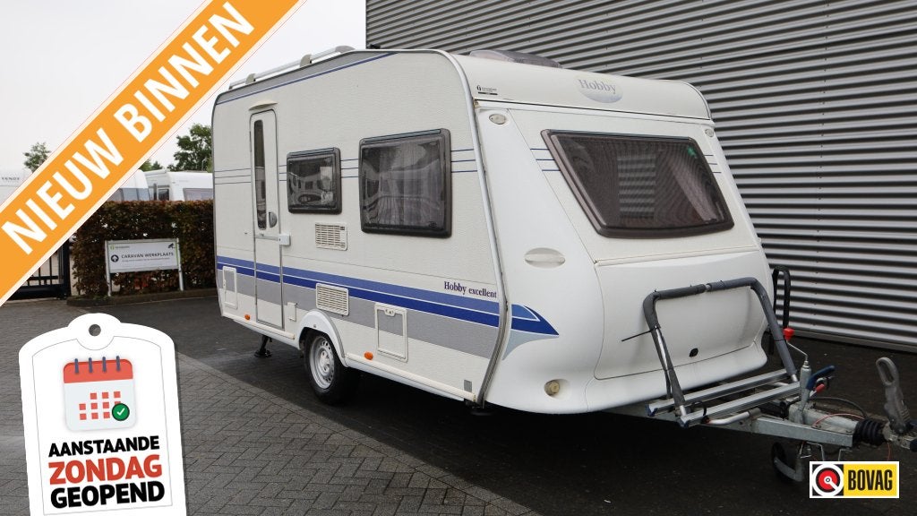 Hobby Excellent Easy 400 SF Mover + fietsrek, Hobby, Bedrijf, Treinzit, 4 tot 5 meter