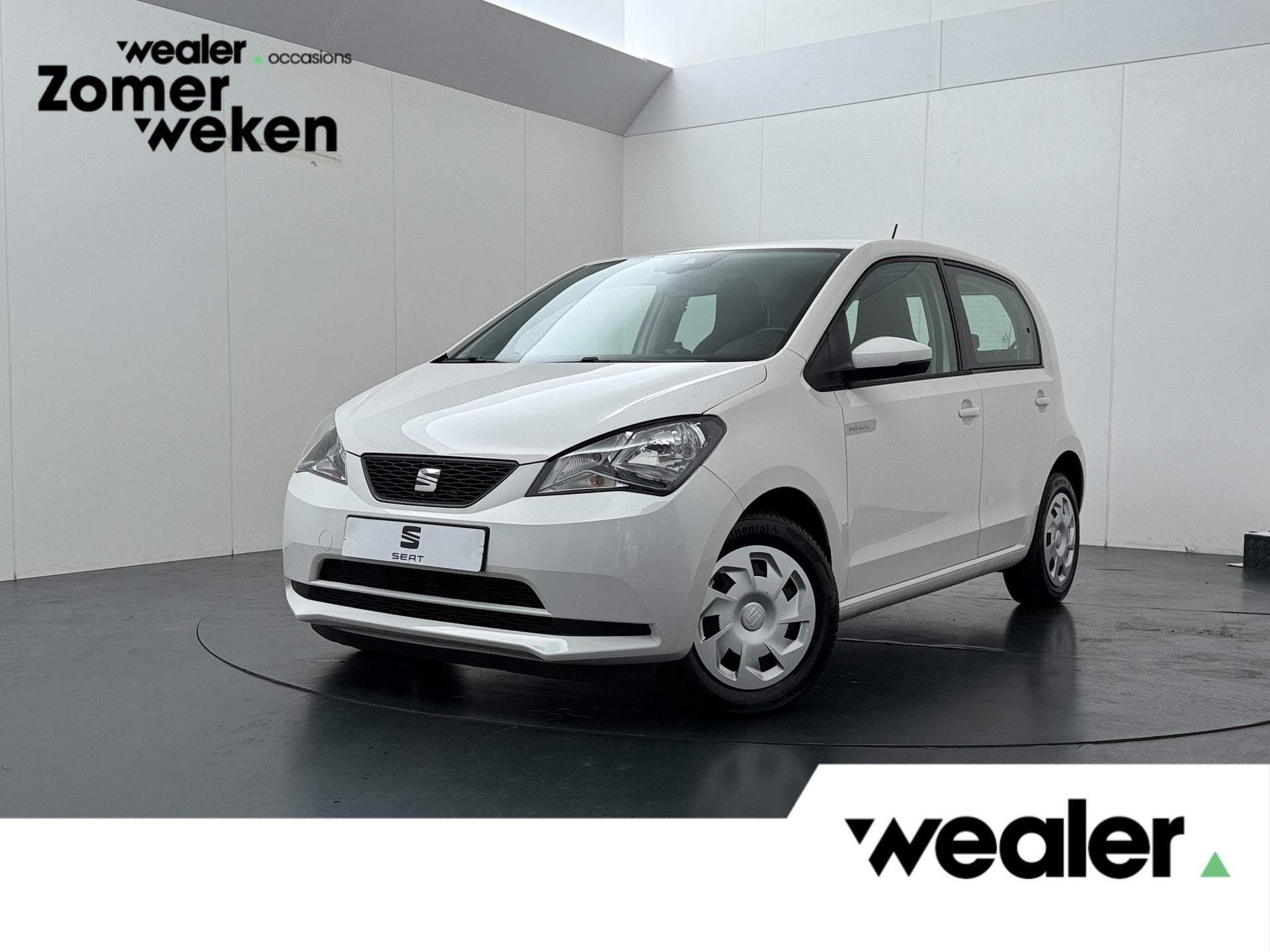 SEAT Mii Electric electric | 83 PK | SoH 90% | Cruise contro, Auto's, Stof, Zwart, Mii, Wit