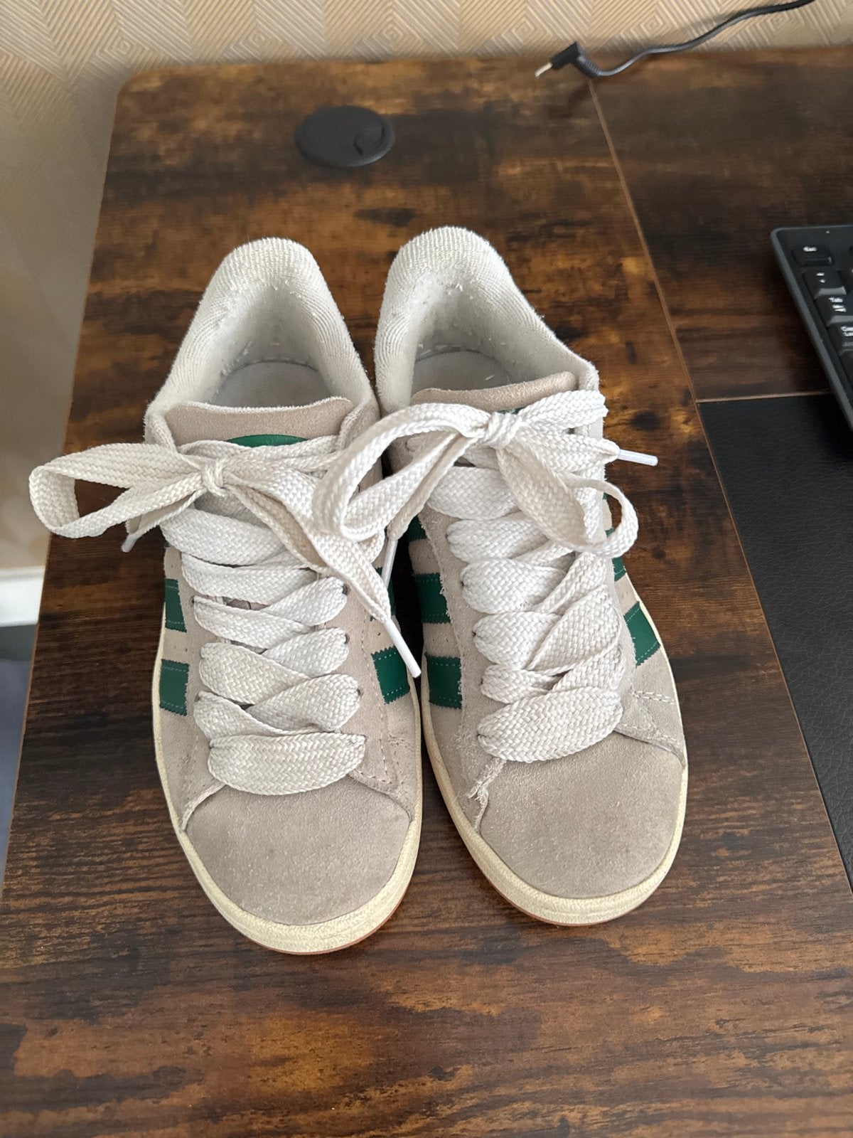 Adidas Campus, Ophalen, Gedragen, Grijs, Sneakers of Gympen