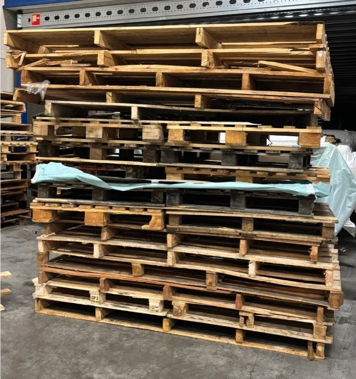Pallets - gratis af te halen!, Doe-het-zelf en Verbouw, Ophalen, Gebruikt, 100 cm of meer, 60 cm of meer