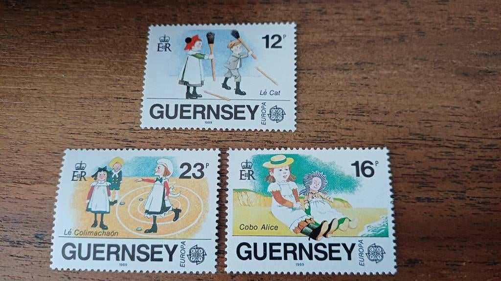Guernsey,  1989, Europazegels, Ophalen of Verzenden, Postfris, Overige thema's