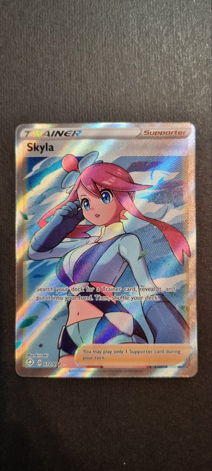 Skyla SHF 72, Hobby en Vrije tijd, Ophalen of Verzenden, Zo goed als nieuw, Losse kaart, Foil
