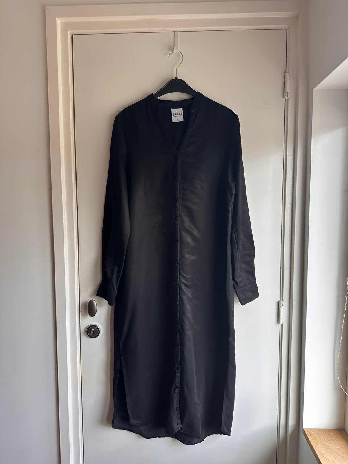 SIMPLE "Doop" blousejurk - maat S, Zwart, Ophalen of Verzenden, Maat 36 (S), Gedragen