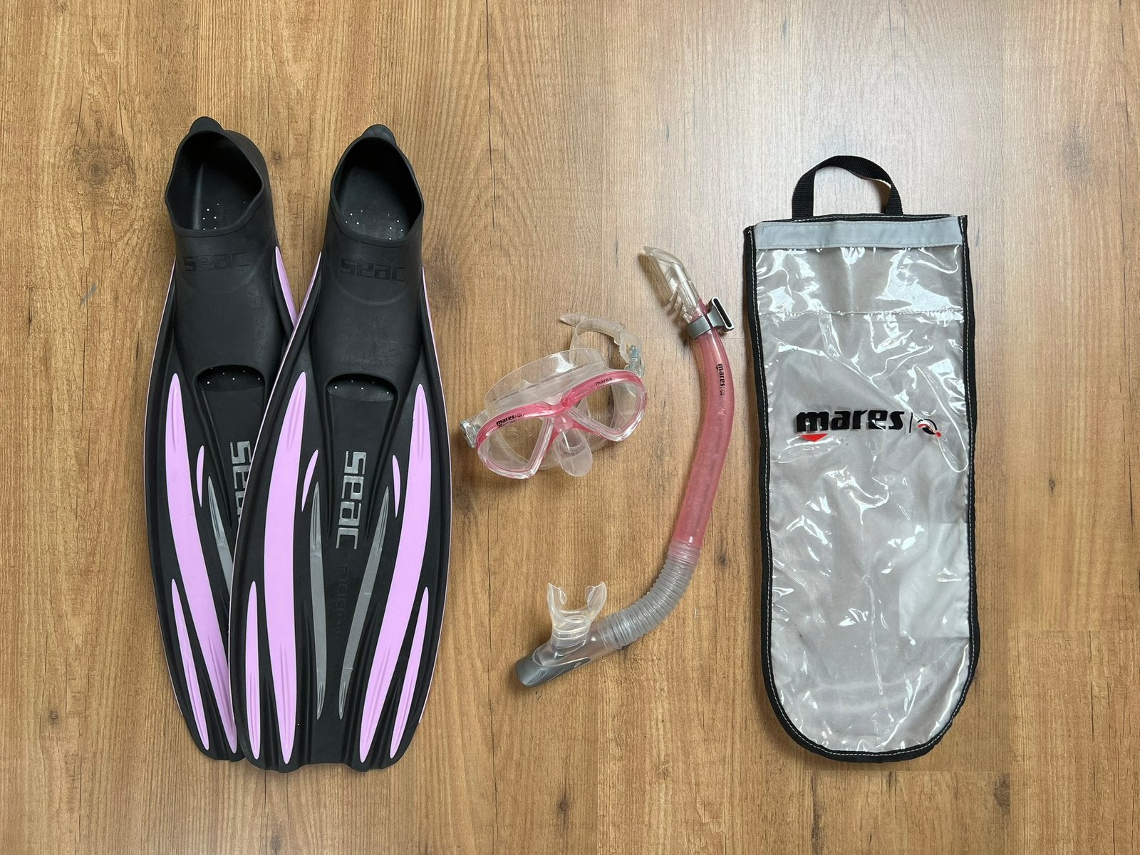 Snorkelset, Ophalen of Verzenden, Zo goed als nieuw, Snorkelset