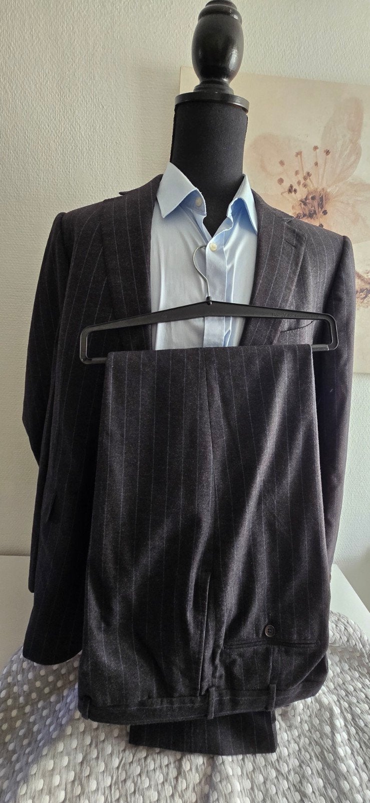 Ermenegildo Zegna heren pak zgan, Kleding | Heren, Ophalen of Verzenden, Zo goed als nieuw, Maat 56/58 (XL), Grijs