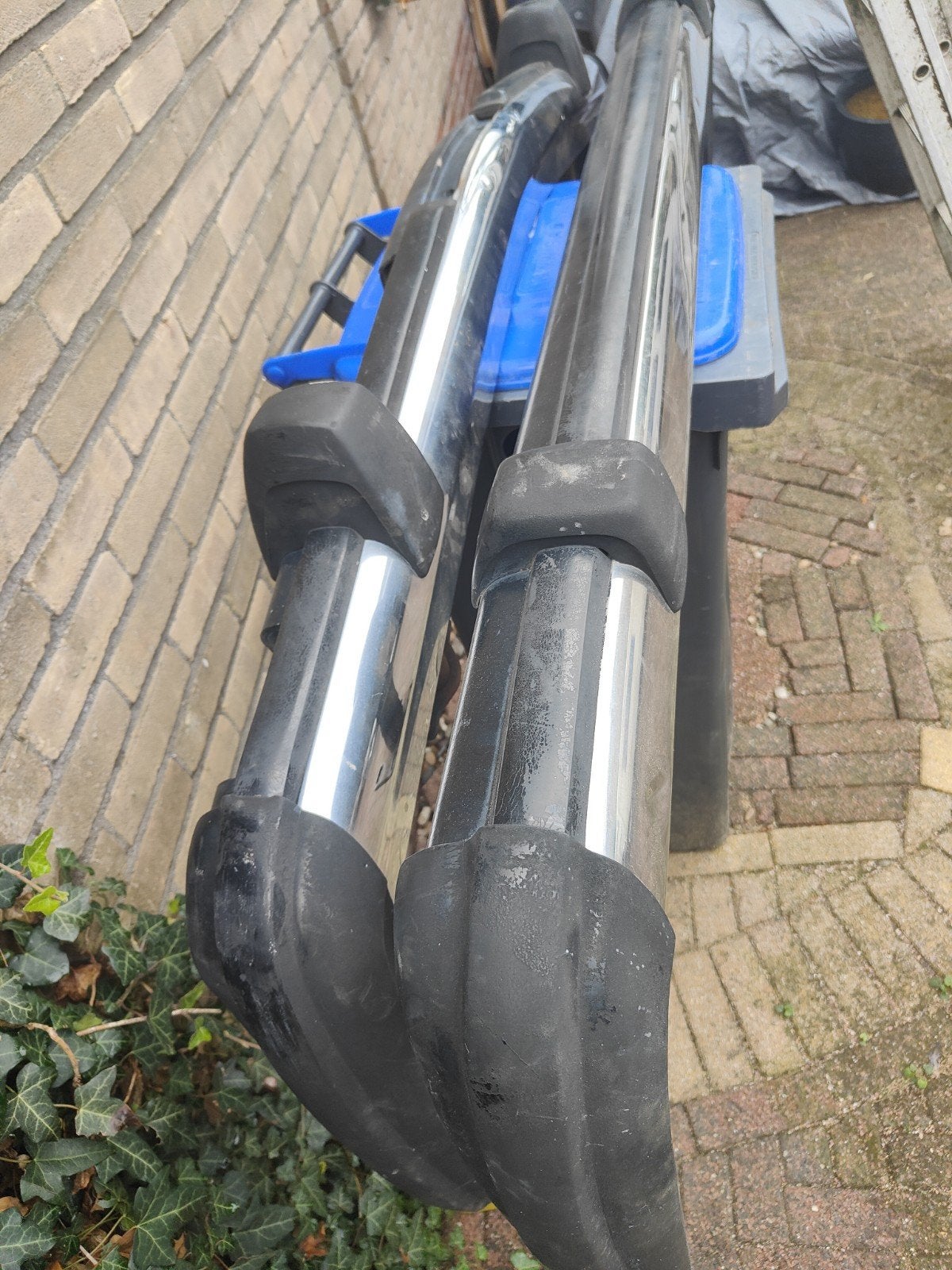 US Voor- en Achterbumper Mercedes SL W107/SLC 1971-1988, Gebruikt, Mercedes-Benz, Ophalen of Verzenden, Bumper