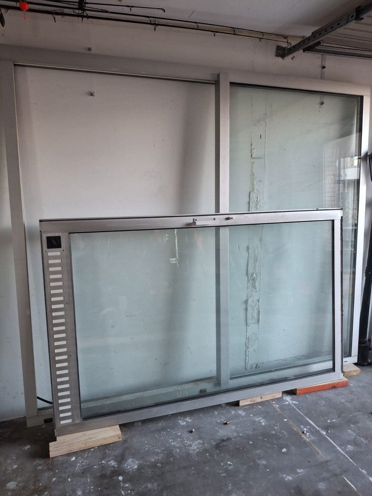 Aluminium Schuifpui Dubbelglas |Schuifsysteem|, Doe-het-zelf en Verbouw, Kozijnen en Schuifpuien, Ophalen of Verzenden, Aluminium