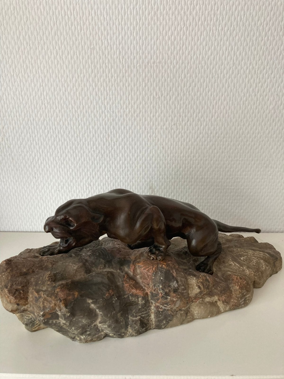 Panter. Brons. Antiek. In top staat. Geheel gaaf., Verzenden
