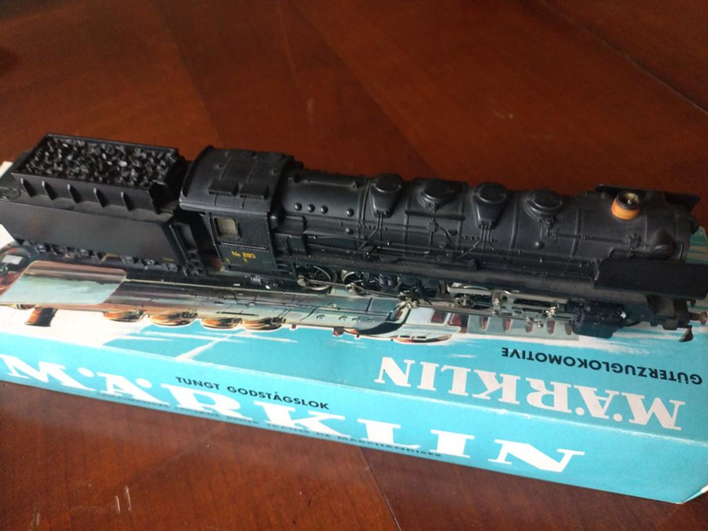 Marklin 3045 stoomlok dampflok DSB, Wisselstroom, Locomotief, Ophalen of Verzenden, Zo goed als nieuw