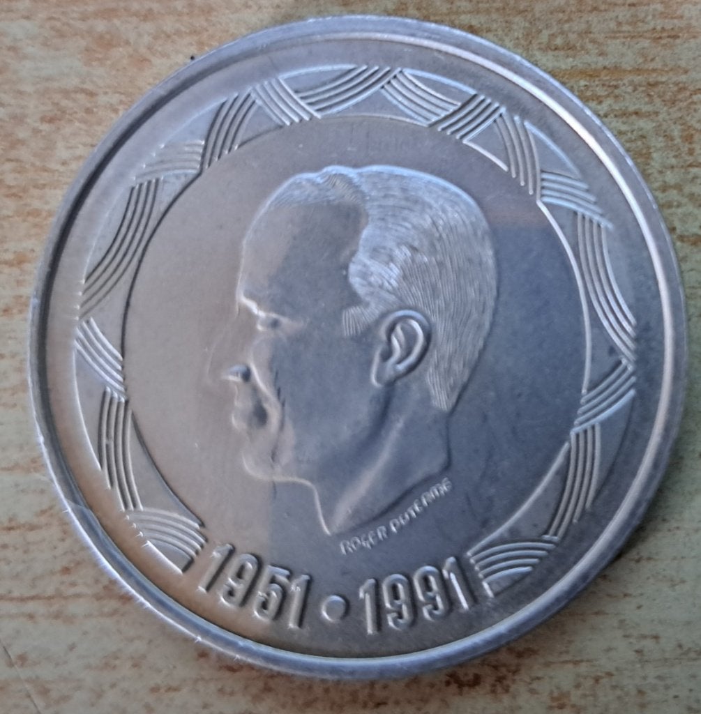 België, 500 Francs 1991 Duitstalig - zilver, Zilver, Ophalen of Verzenden, Losse munt, Zilver