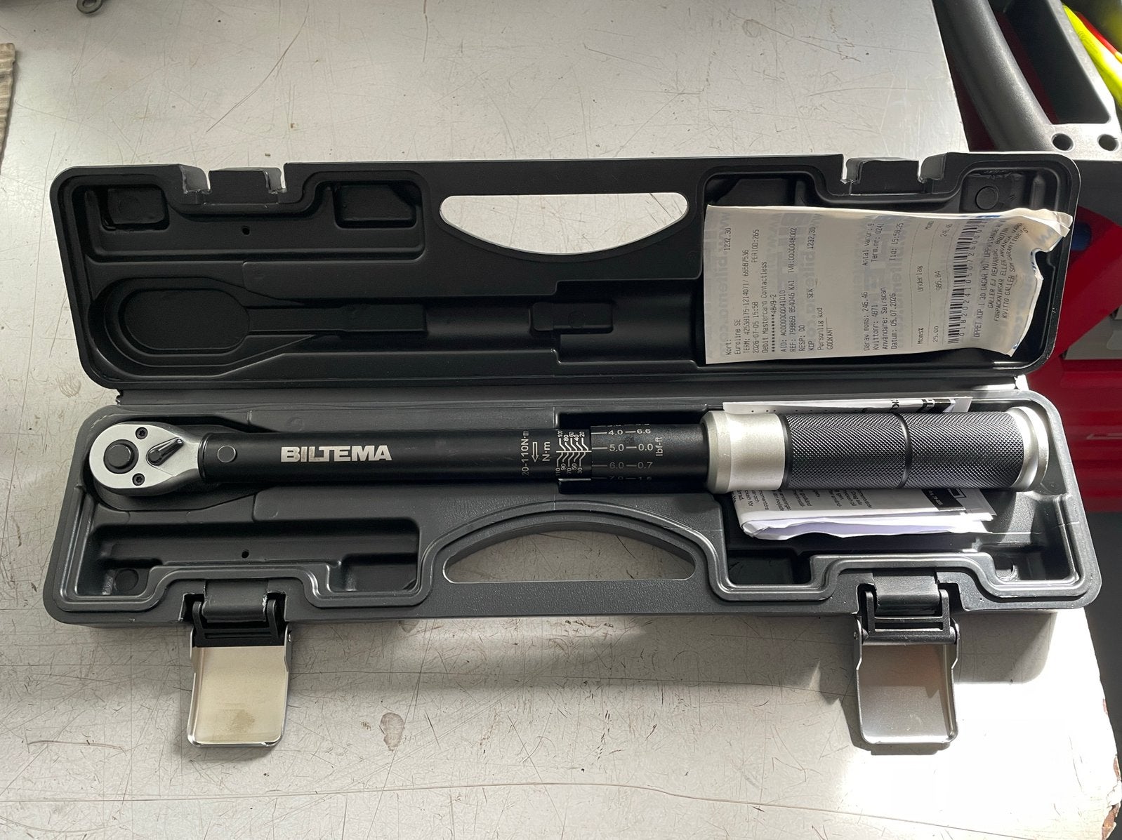 Momentsleutel 20-110 Nm 3/8”, Auto diversen, Autogereedschap, Ophalen of Verzenden, Zo goed als nieuw
