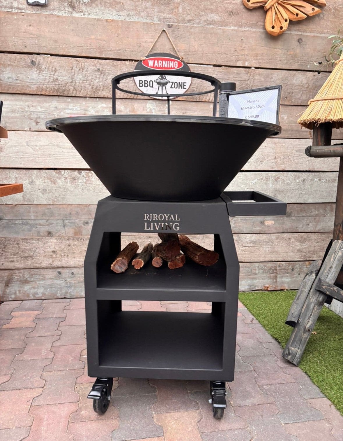 Plancha Maestro 80cm, Ophalen, Met accessoires, ., Nieuw