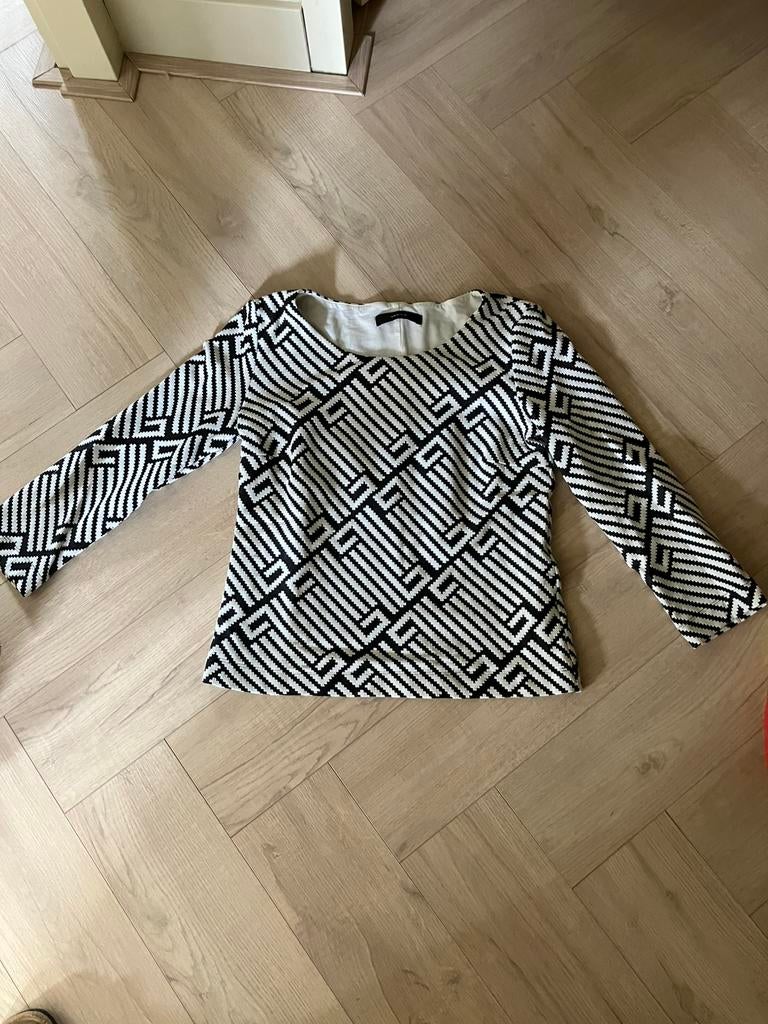 Trui / longsleeve van Vanilia maat 36, Kleding | Dames, Ophalen of Verzenden, Gedragen, Maat 36 (S), Zwart