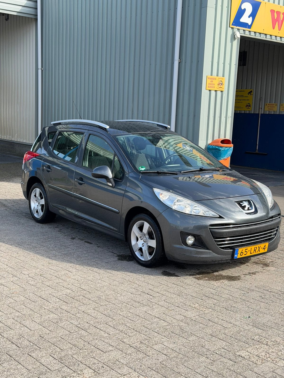 Peugeot 207 SW 1.6 VTi 123.000 KM APK 09-2027 - Lage kmstand, Auto's, Voorwielaandrijving, Zwart, 4 cilinders, Origineel Nederlands