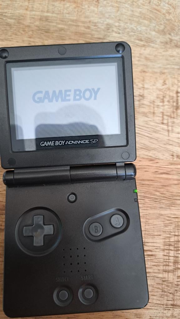 Game Boy Advance SP - Zwart (AGS-001), Spelcomputers en Games, Spelcomputers | Nintendo Game Boy, Ophalen, Zo goed als nieuw, Game Boy Advance SP