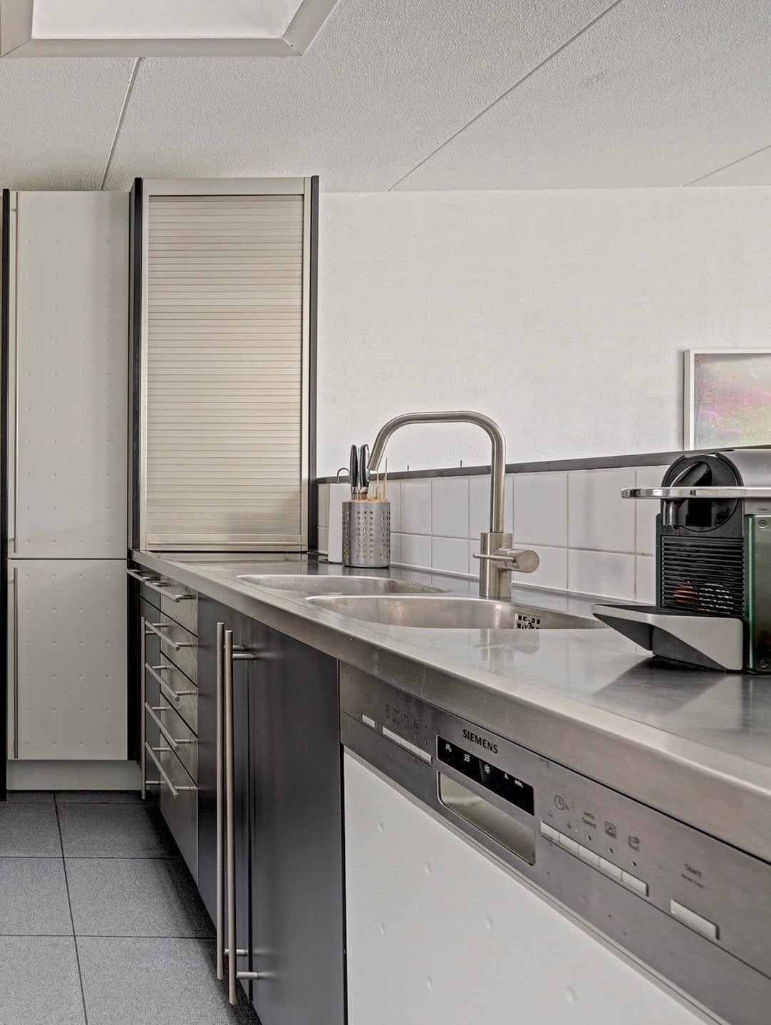 Bulthaup keuken 25 zelf demonteren, Gebruikt, Wit, Enkelwandige keuken, Ophalen of Verzenden