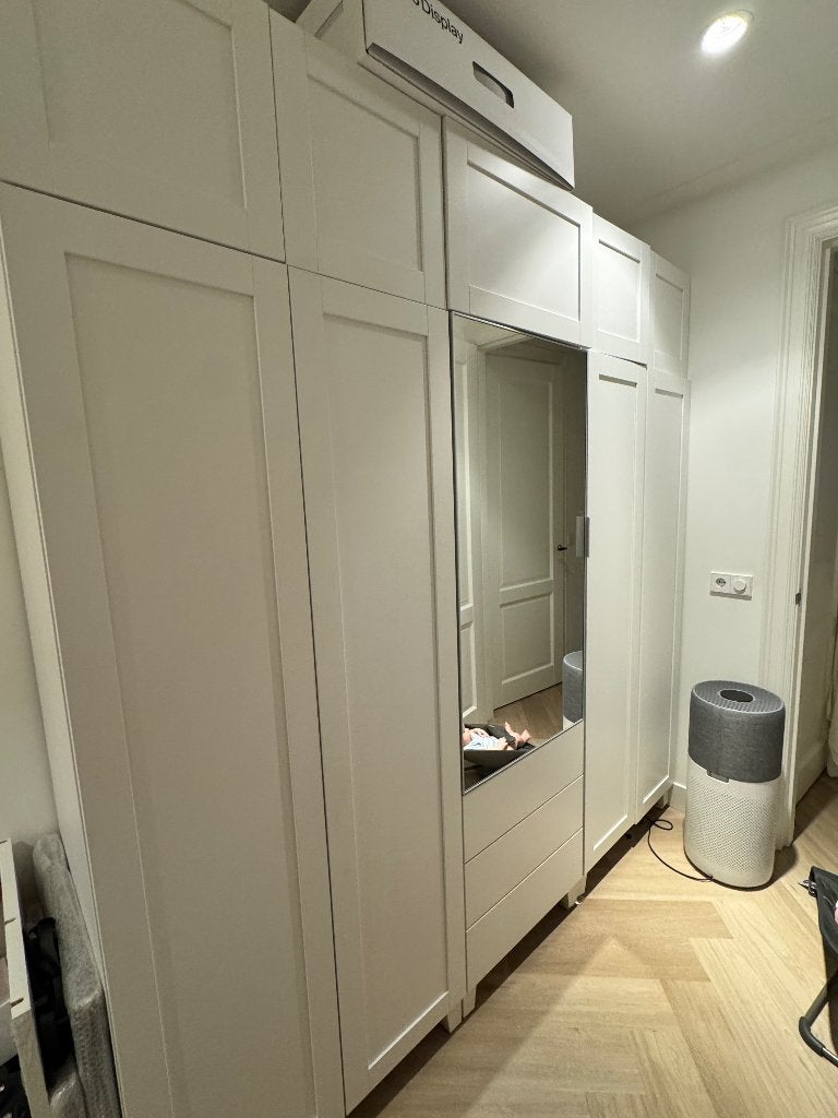 IKEA kledingkast, Ophalen, 200 cm of meer, Met klep(pen), Zo goed als nieuw