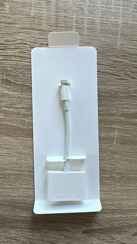 APPLE Lightning Digital AV-adapter Lightning-adapter Wit, Ophalen of Verzenden, Nieuw
