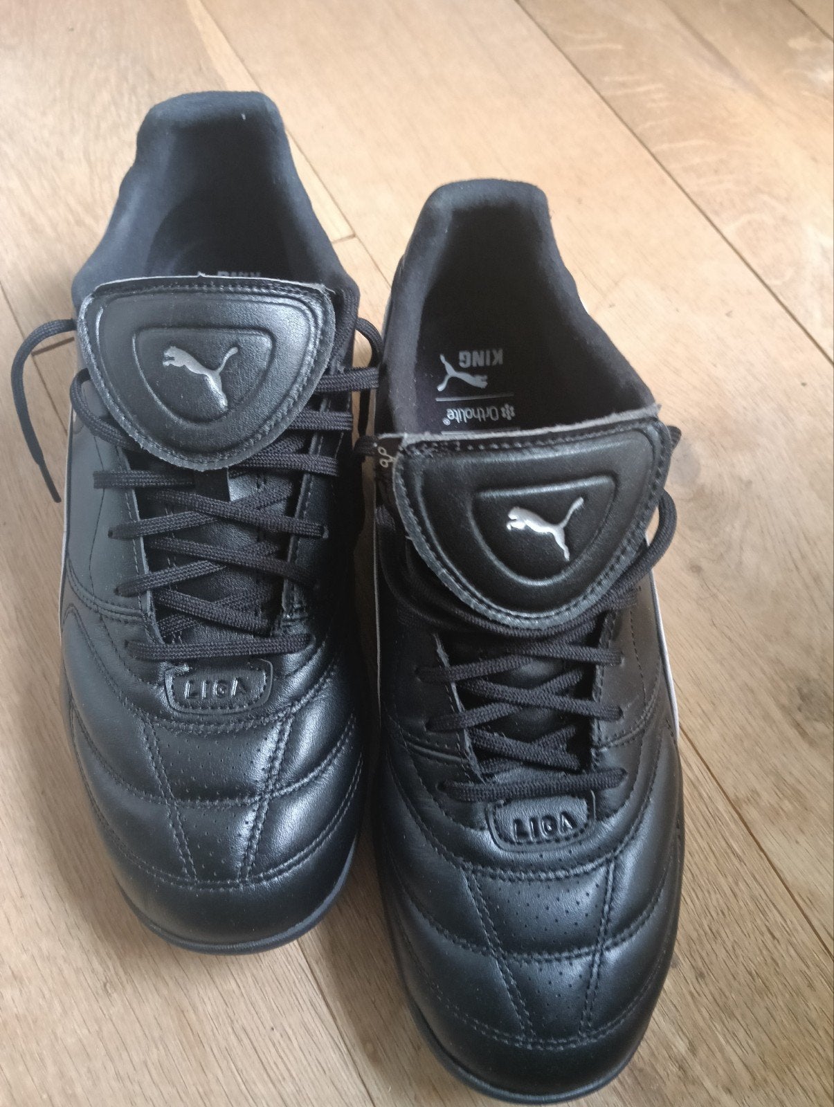 Puma King Liga voetbalschoenen - Maat 45, Maat XS of kleiner, Ophalen of Verzenden, Gebruikt, Schoenen