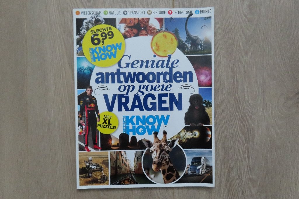 Know How - Geniale antwoorden op goede vragen, Boeken, Tijdschriften en Kranten, Ophalen of Verzenden, Zo goed als nieuw, Wetenschap en Natuur