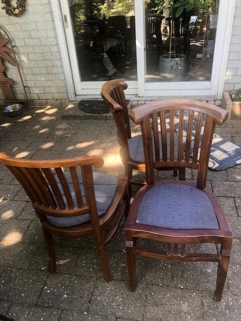 stoelen, Ophalen, Gebruikt, Overige kleuren, Vijf, Zes of meer stoelen