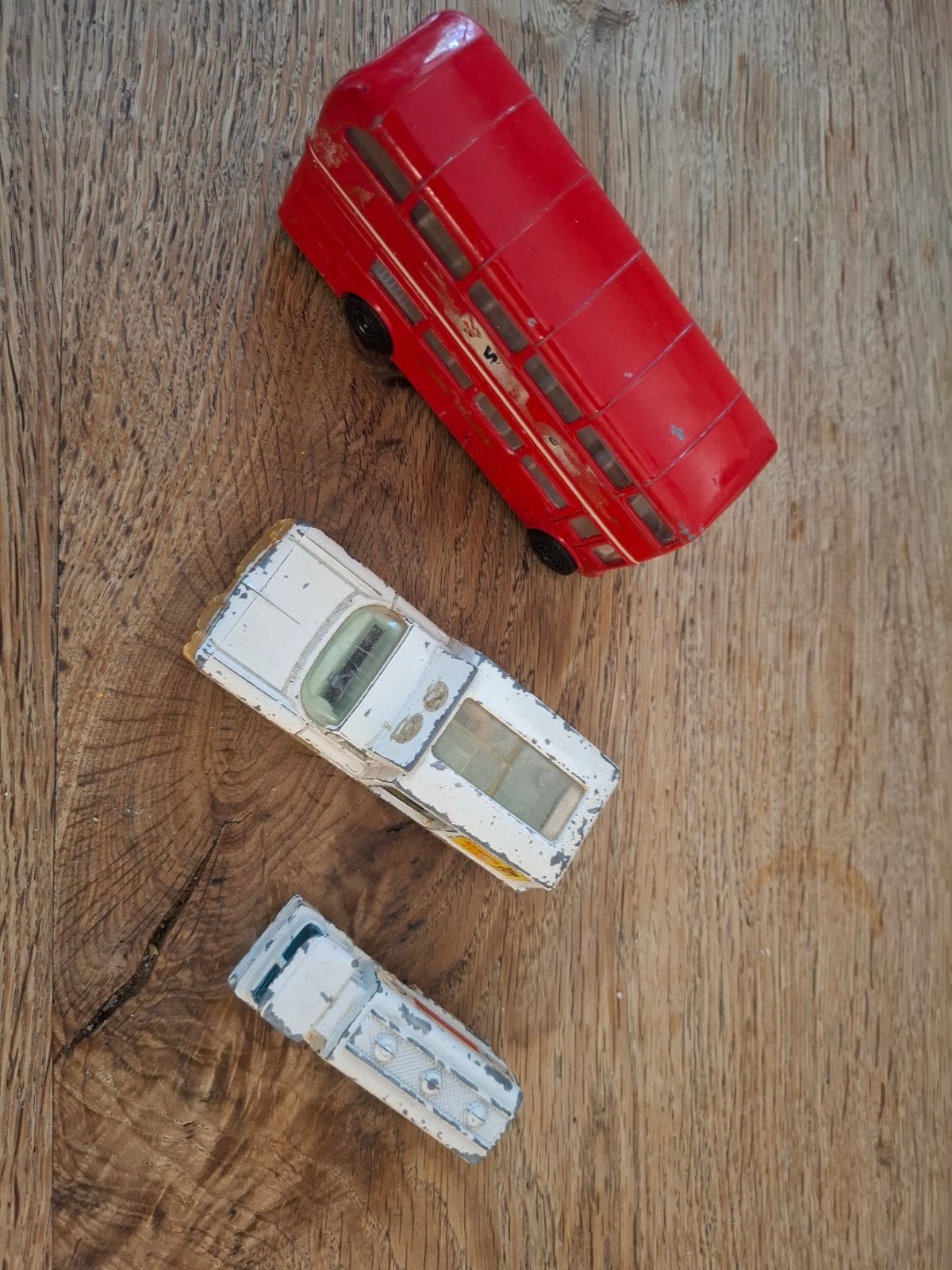 Vintage Corgi Toys: Bus, Kennel Club, Esso Tanker, Ophalen of Verzenden, Gebruikt