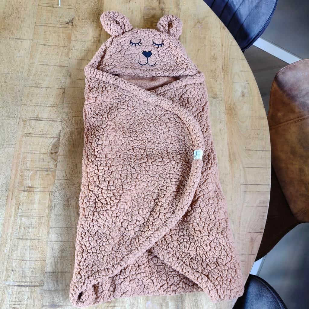 Wikkel deken Teddy Jollein, Ophalen of Verzenden, Zo goed als nieuw, 100 cm of meer, Deken