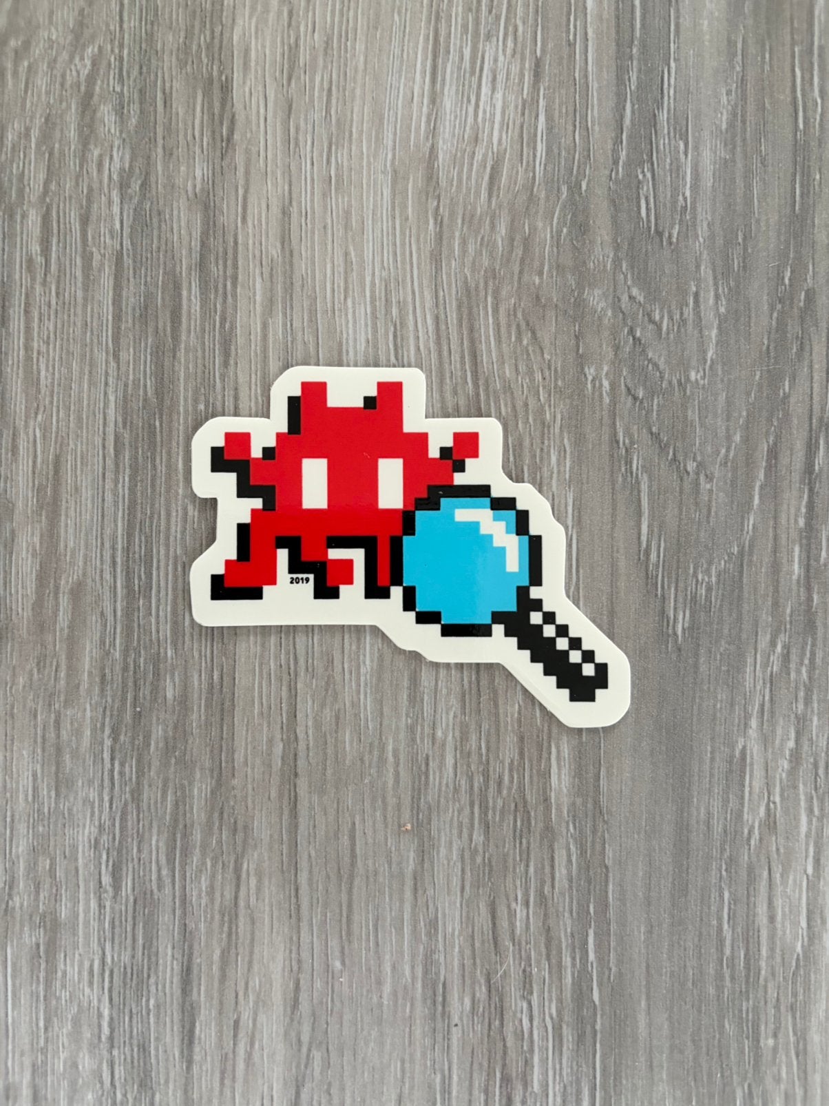 Invader 2019 sticker, Ophalen of Verzenden, Nieuw, Overige typen