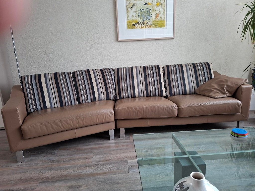 Leolux Antonia bank 4-5 zitplaatsen, Ophalen, 250 tot 300 cm, Gebruikt, Hoekbank