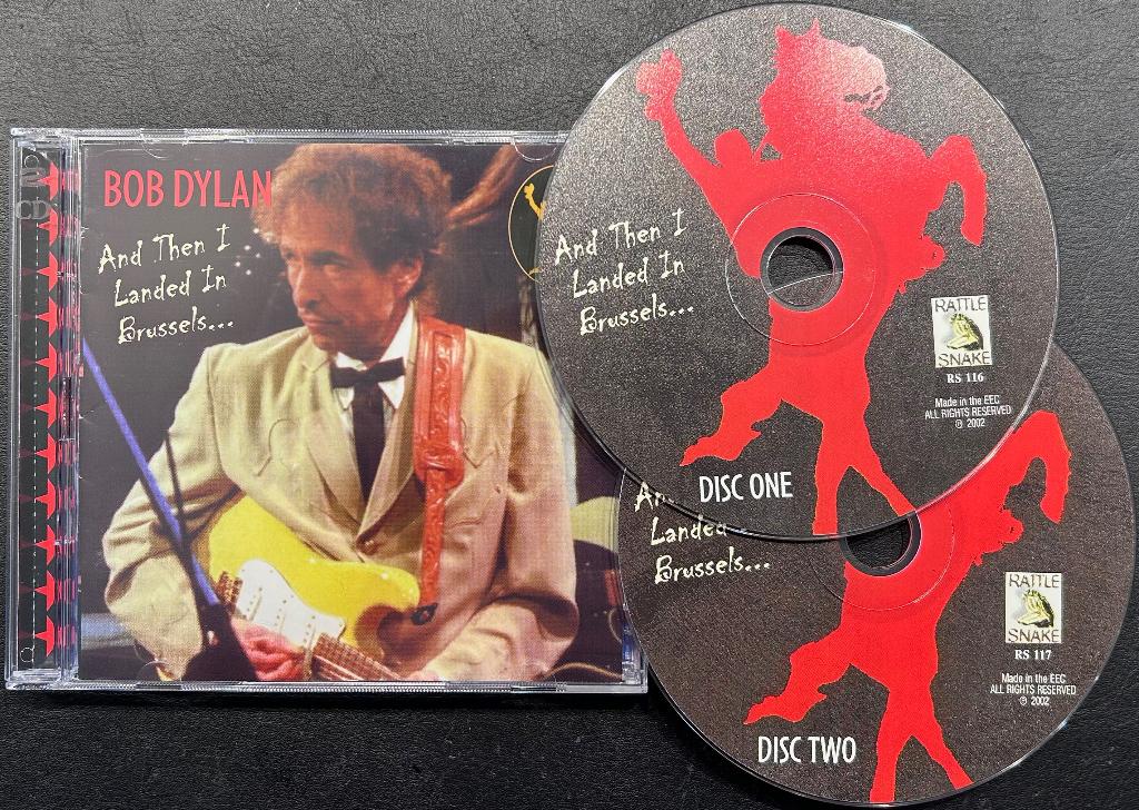 BOB DYLAN - And then I landed in Brussels (28/4/2002, 2CD ), Ophalen of Verzenden, Zo goed als nieuw, Poprock