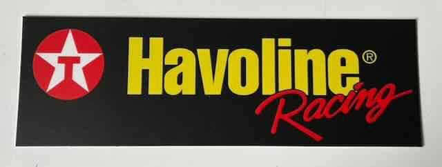 TEXACO Havoline Racing - reclamebord (lichtbak, Verzamelen, Automerken, Motoren en Formule 1, Ophalen of Verzenden, Zo goed als nieuw