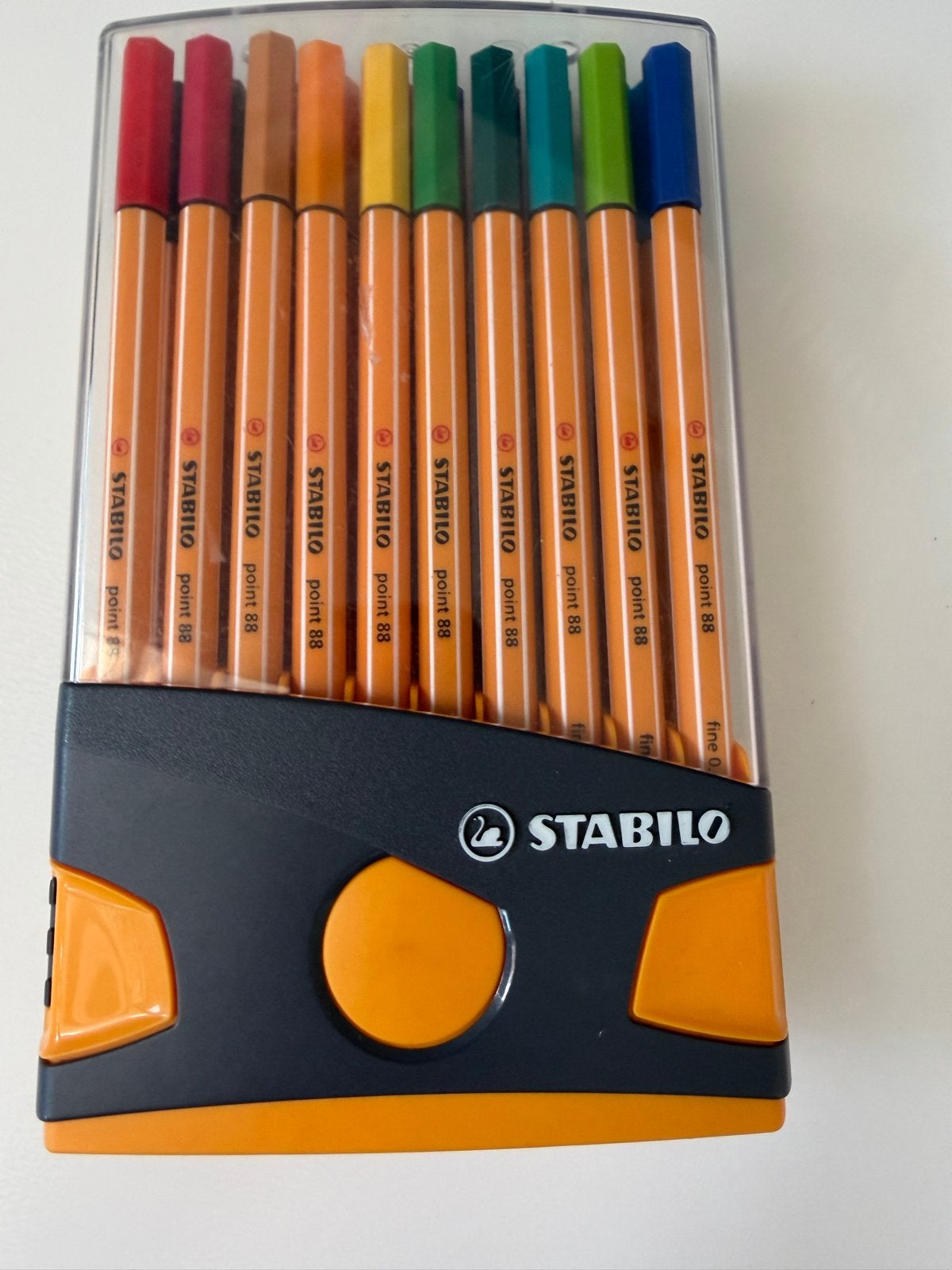 Stabilo fine line set 20 stuks, Ophalen of Verzenden, Zo goed als nieuw