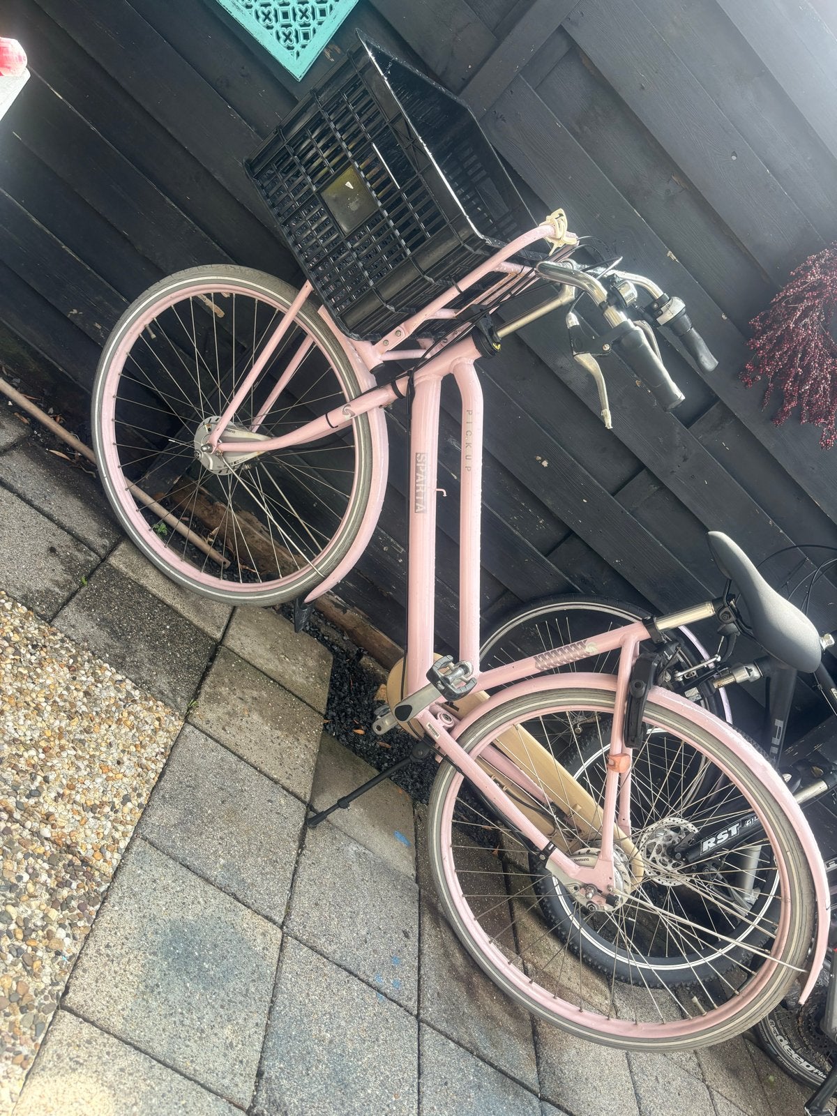 Nette Sparta roze dames fiets, transport fiets, Ophalen, Sparta, Versnellingen, Schijfrem