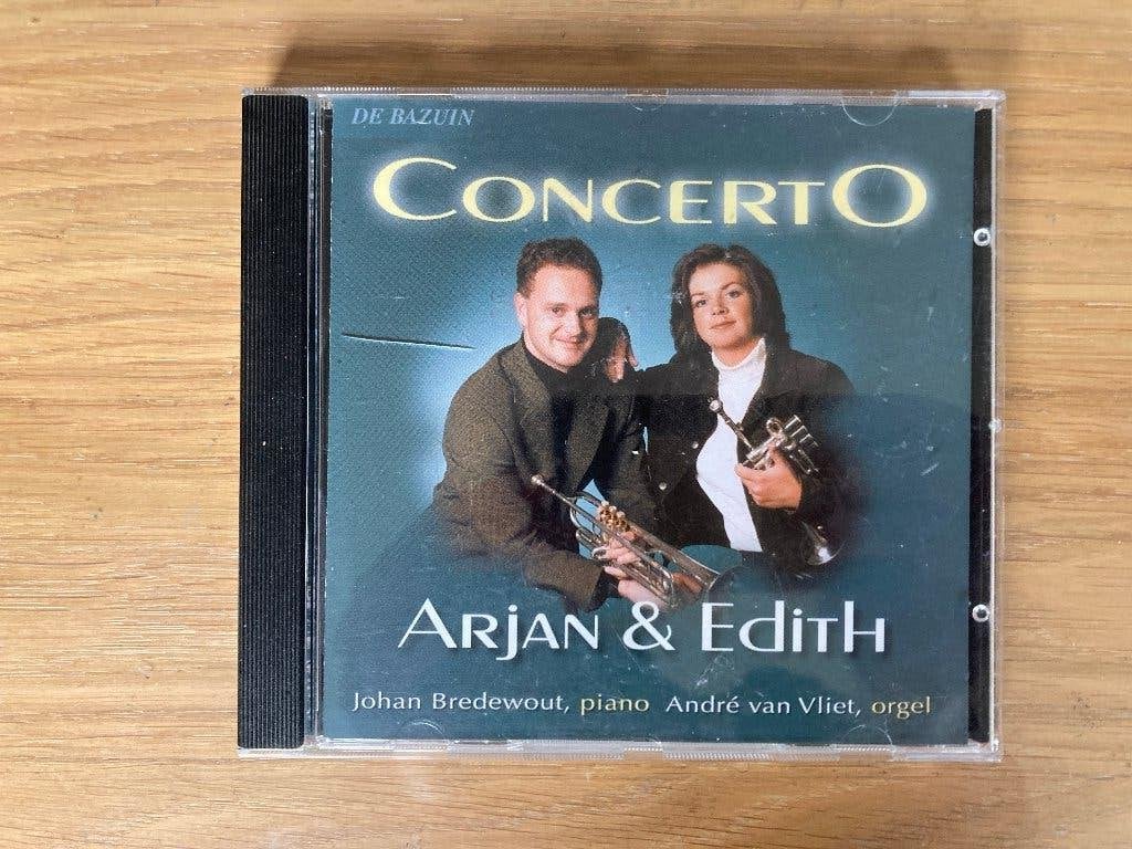 CD Concerto Arjan & Edith - Klassieke Muziek, Inclusief boekje, Overige componisten, Ophalen of Verzenden, Zo goed als nieuw