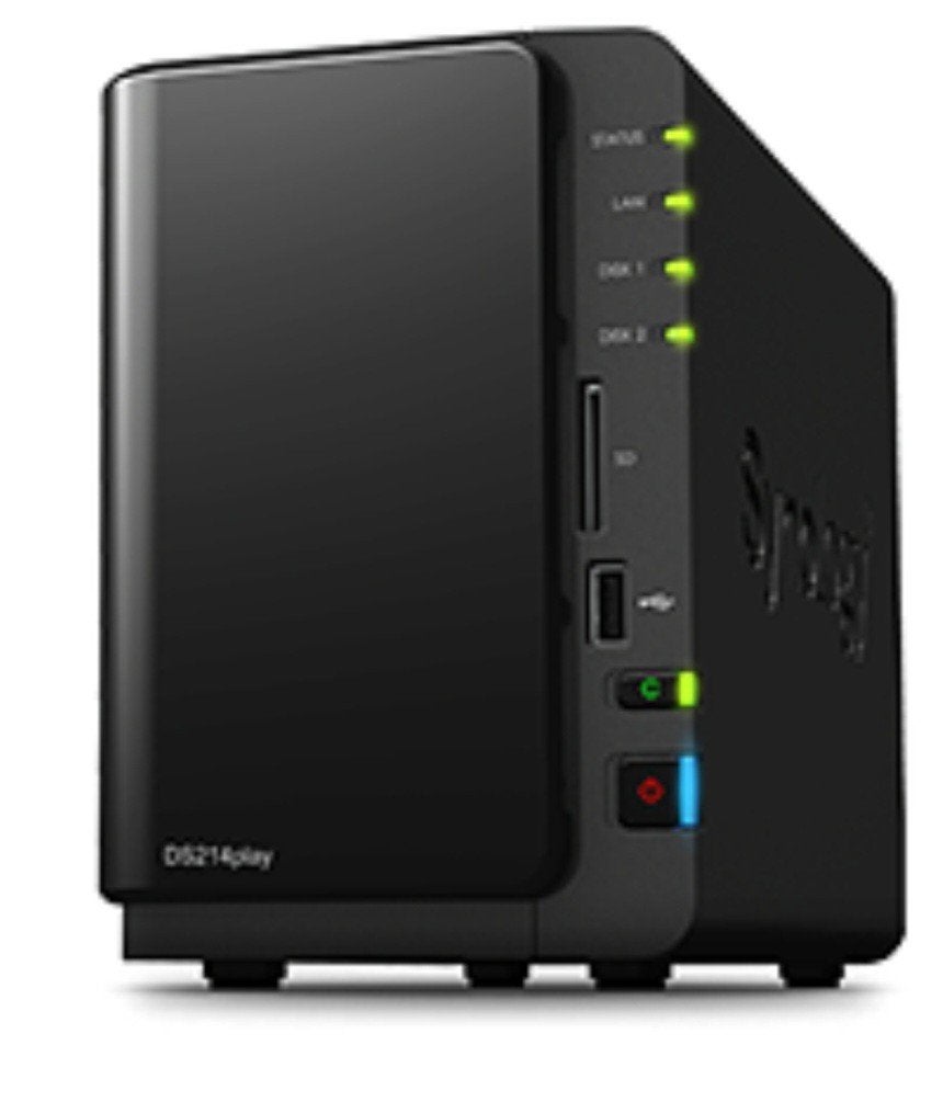 Synology DS214play NAS met stroomkabel, Computers en Software, Ophalen of Verzenden, Zo goed als nieuw