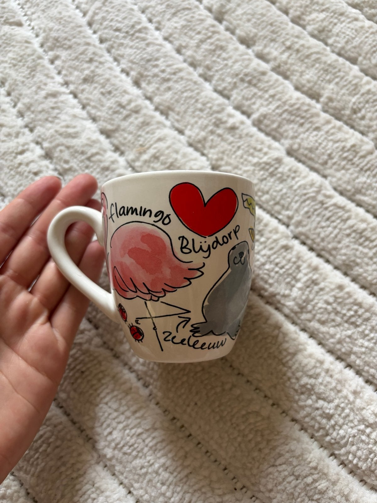 Blond Amsterdam x Diergaarde Blijdorp minimok 0,2L, Zo goed als nieuw, Modern, Aardewerk, Blond Amsterdam