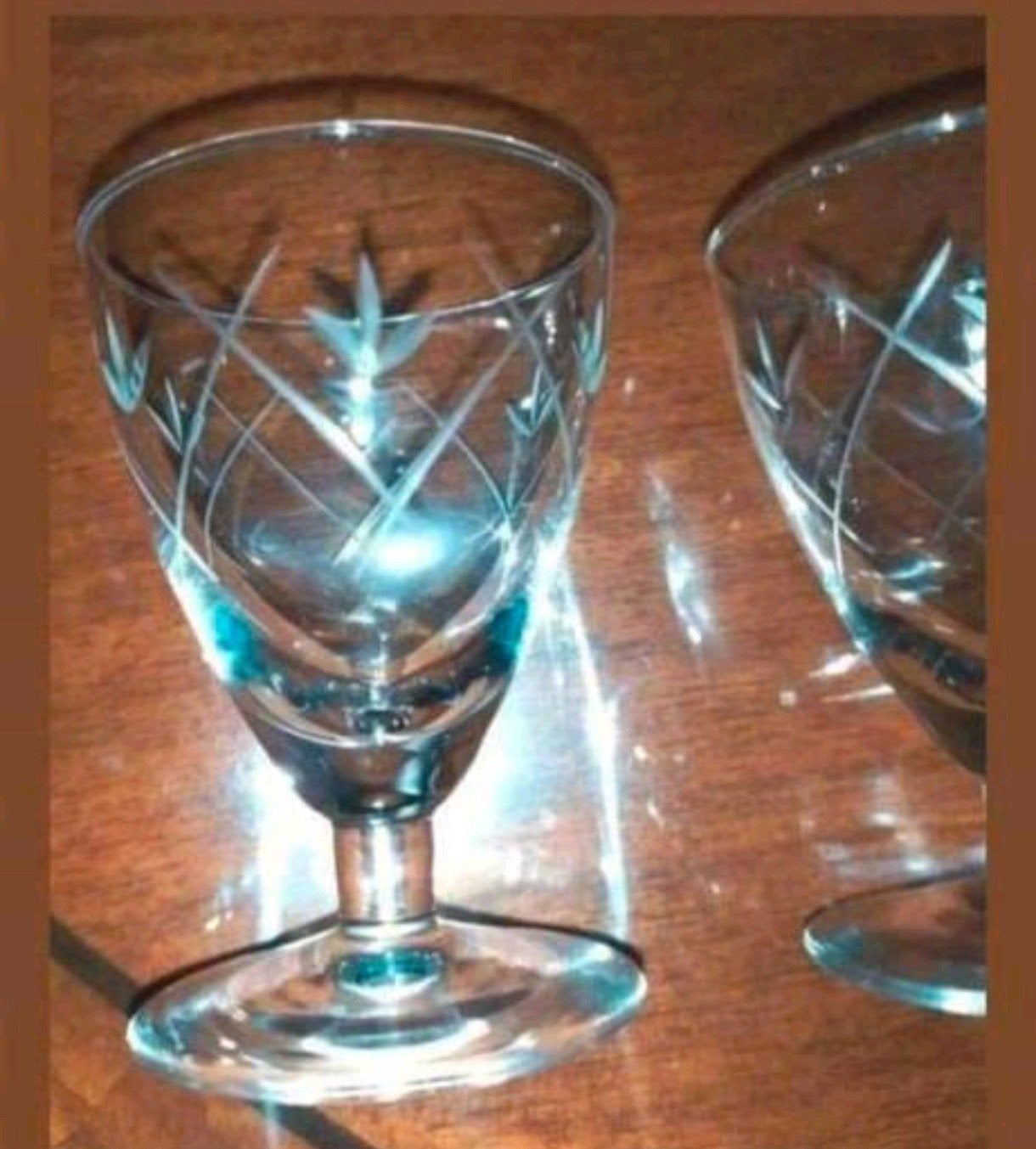 negentiende eeuw geslepen antieke borrel/ likeur glazen, in, Verzamelen, Ophalen of Verzenden, Zo goed als nieuw, Borrel- of Shotglas