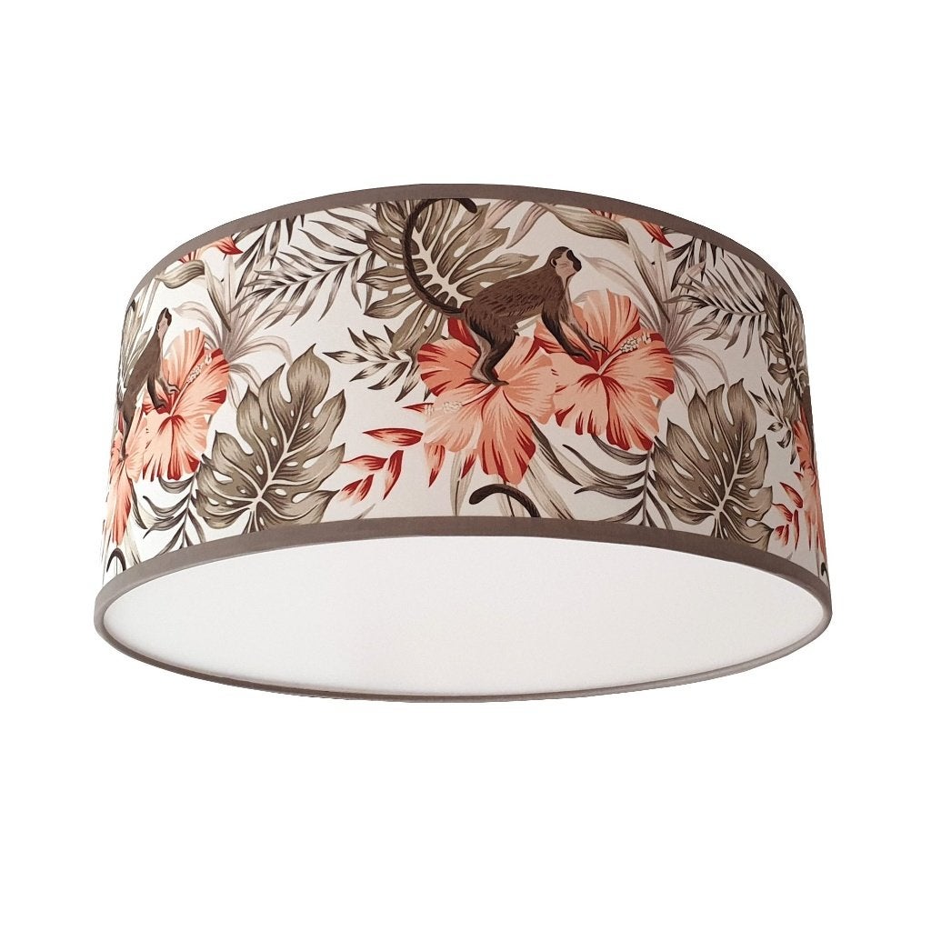 Plafondlamp Jungle Aap Bloemen Little Dreamzzz, Bi & Li Creaties, Nieuw, Ophalen of Verzenden, Bilicreaties@gmail.com