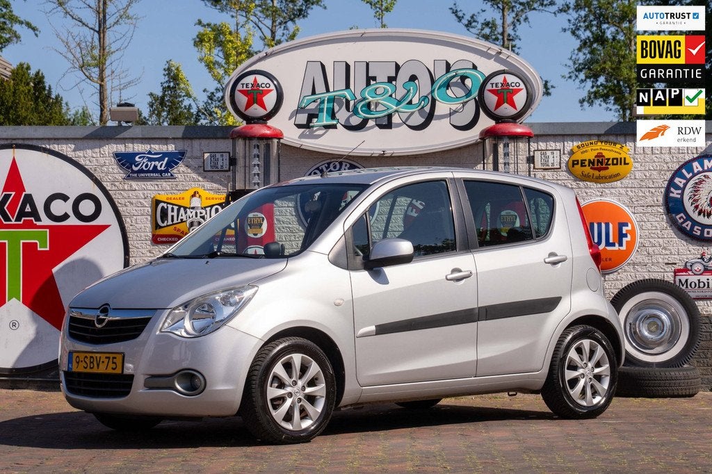 Opel Agila 1.0 Berlin 55.000 km + NAP NL-auto, Auto's, Opel, Euro 5, Stof, Gebruikt, 31 €/maand